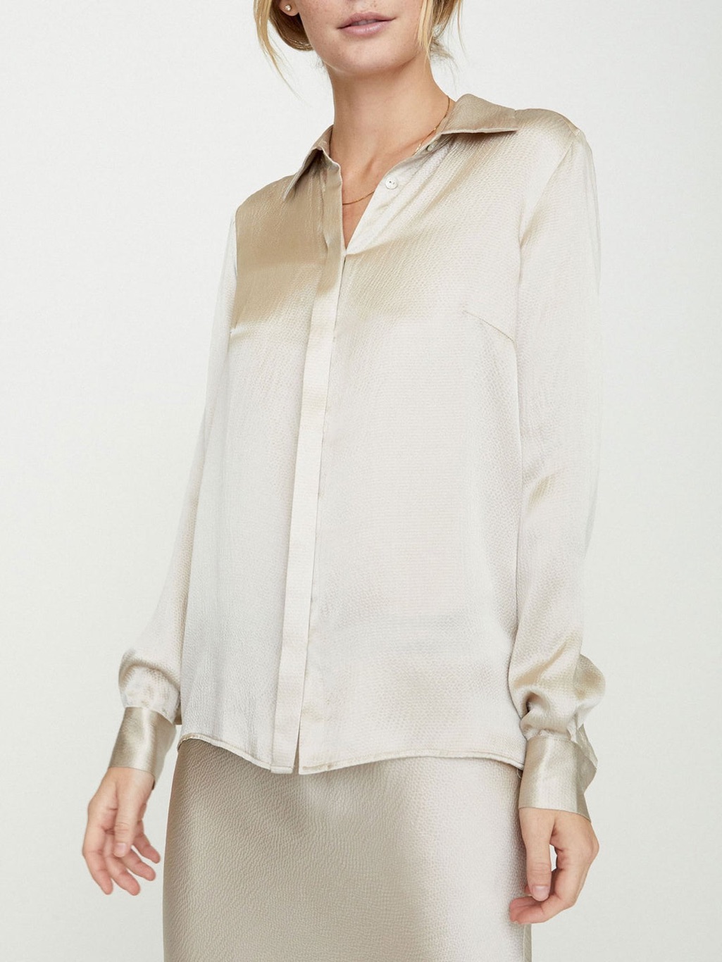 Brochu Walker - Walker Blouse In Devon Grey